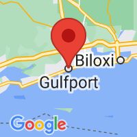 Map of Gulfport, MS US